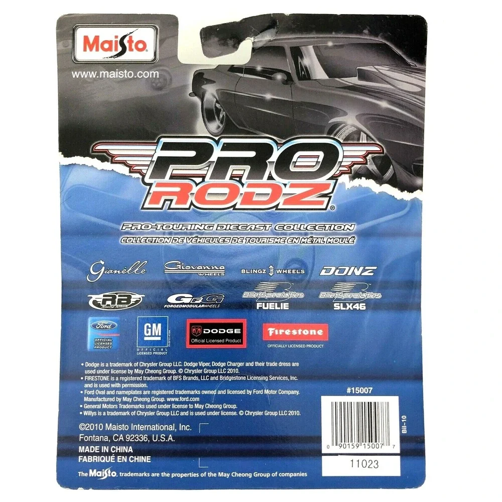 Maisto‎ Pro RodZ 1960 60 Ford Starliner Car Metallic Green Die Cast 1/64 Scale